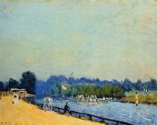 阿尔弗莱德 西斯莱 : The Road from Hampton Court